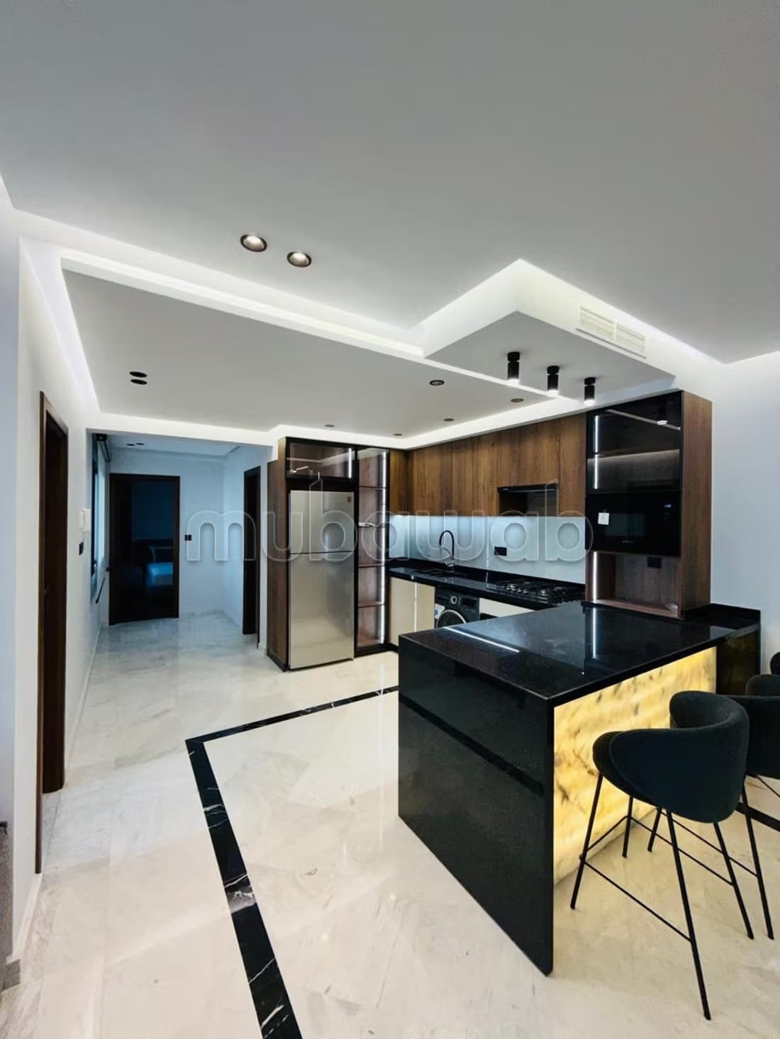 Appartement à louer – Centre ville avec vue mer