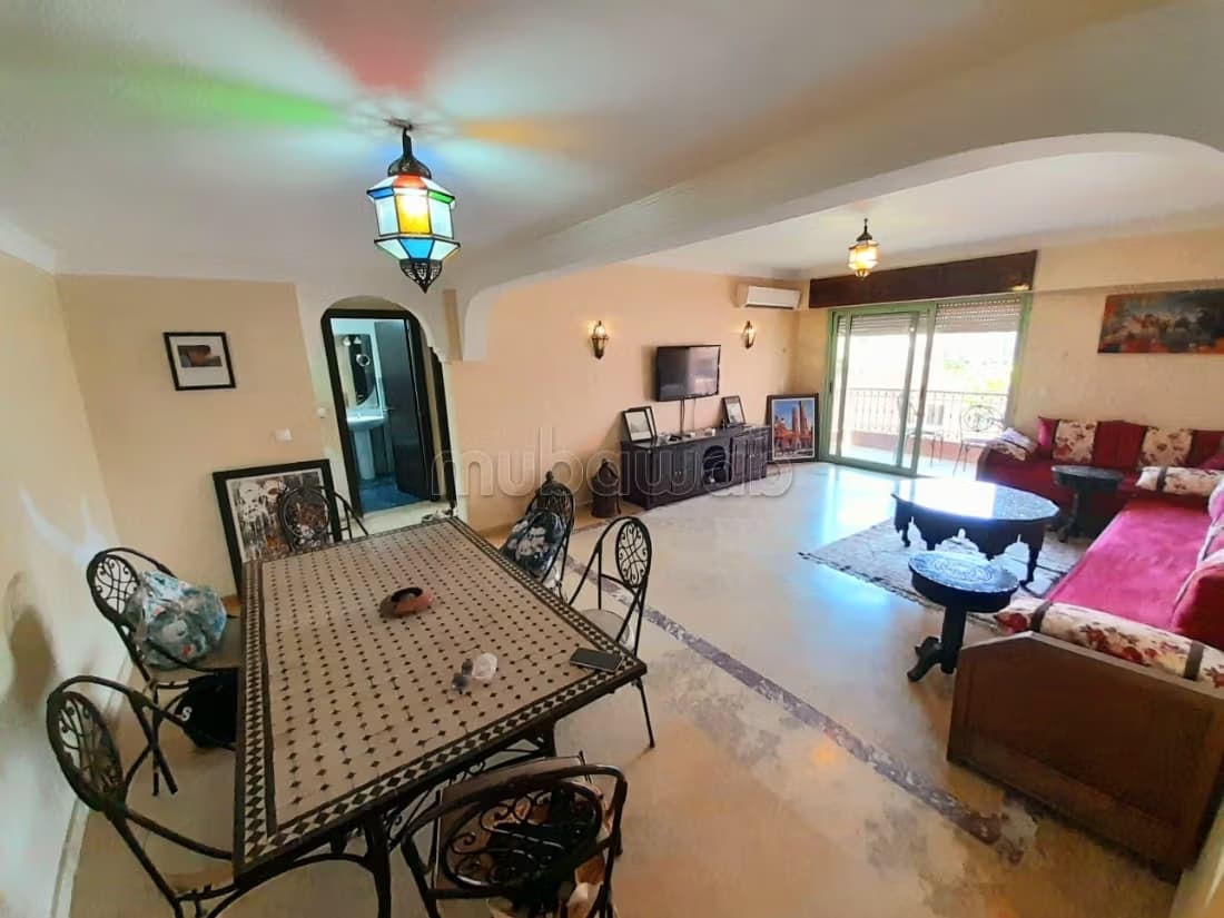 Spacieux appartement meublé 2 chambres résidence piscine