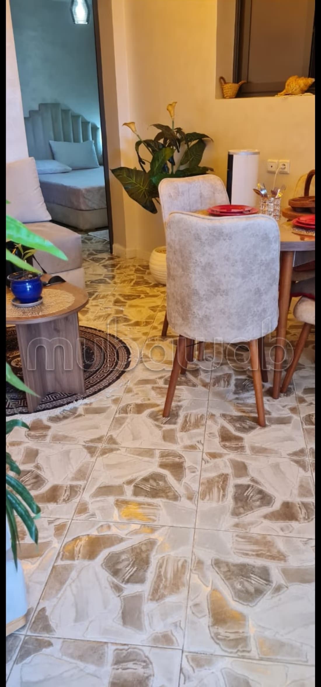 Maison à louer Bien meublé lirraq bouargane