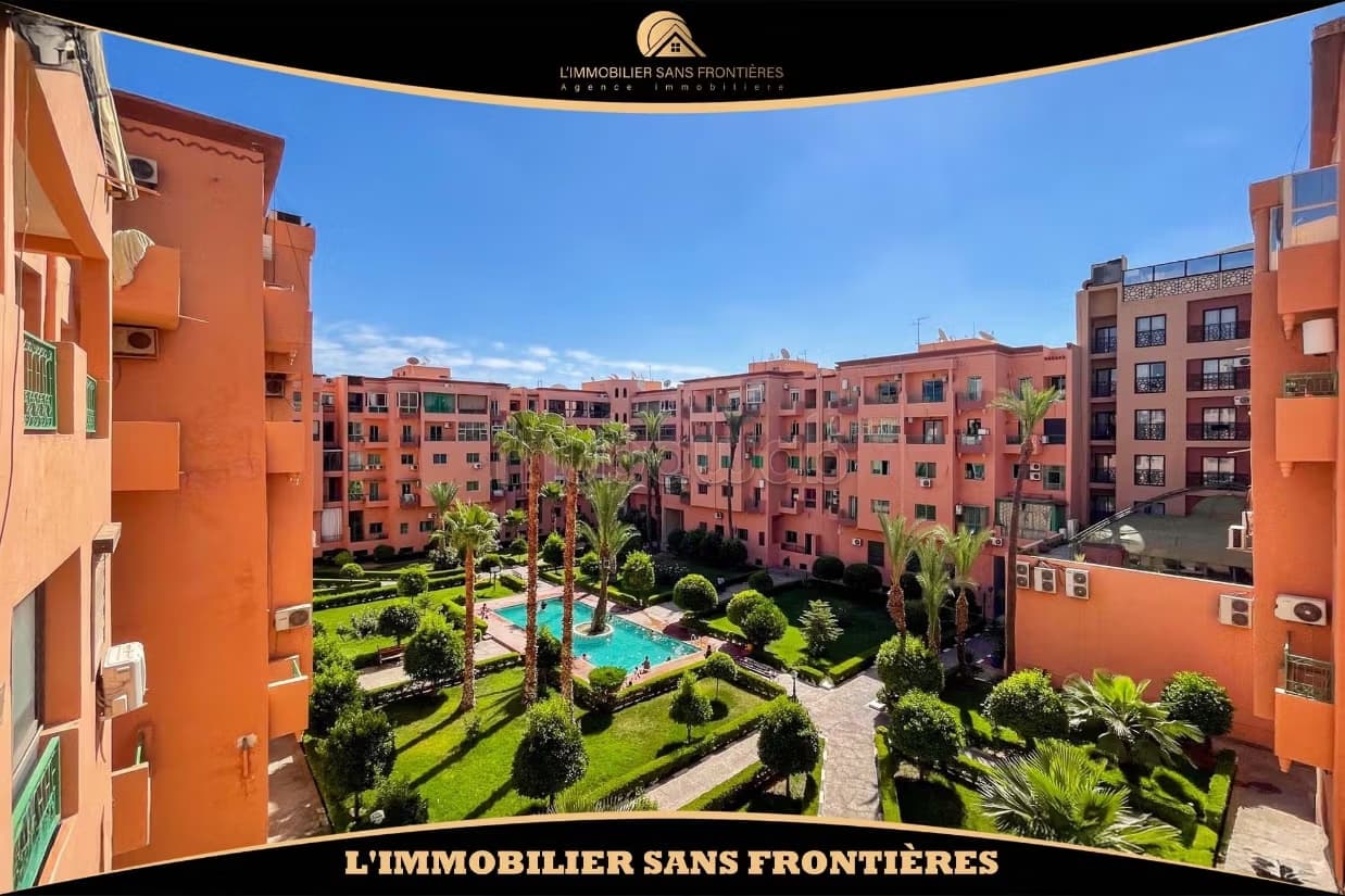Appartement meublé à louer à Semlalia, Marrakech — 3ᵉ étage...