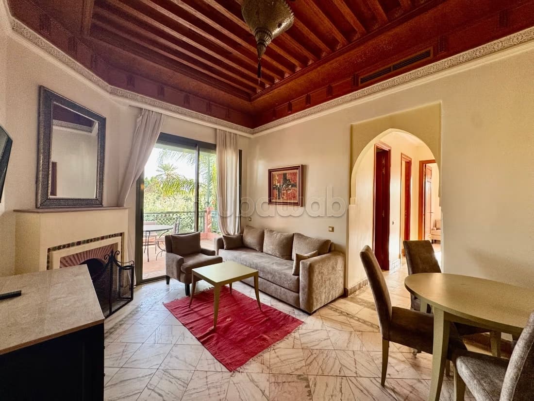 Palmeraie: appartement 2 chambres avec terrasse