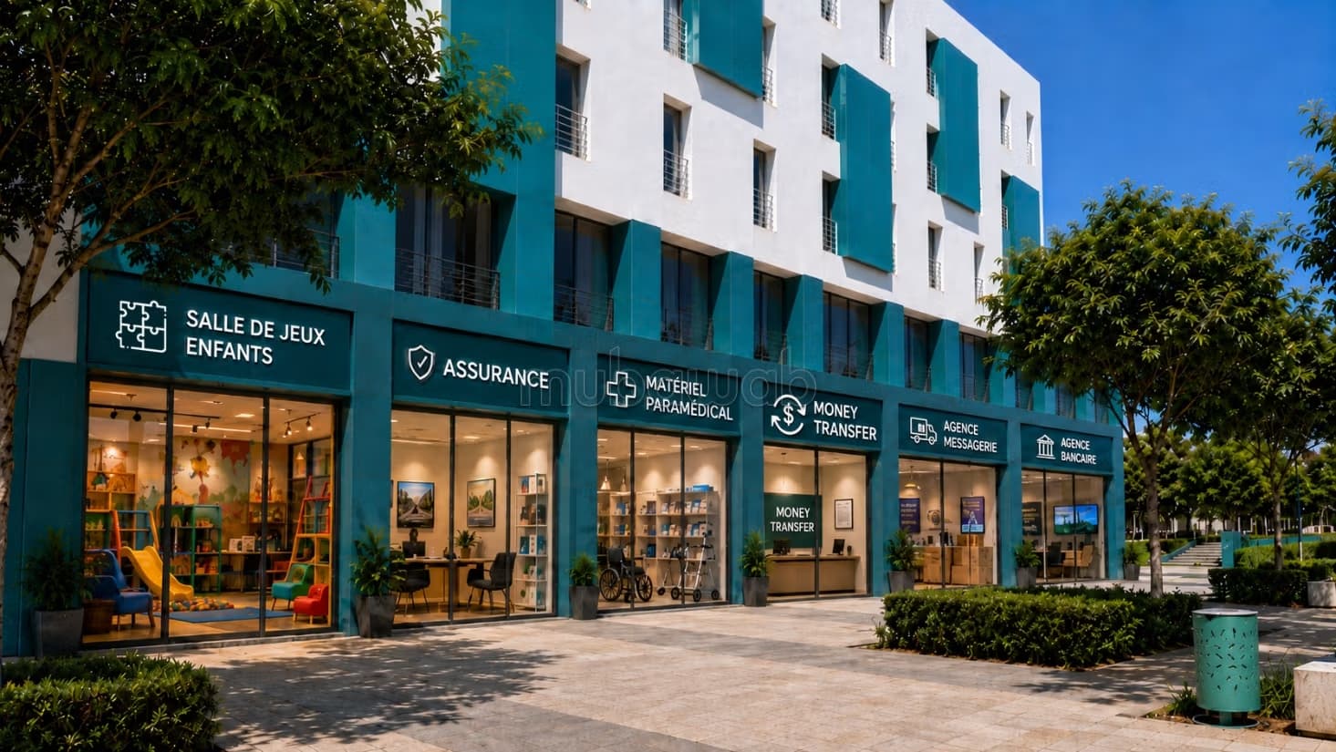 Local commercial N2 – Résidences Amane