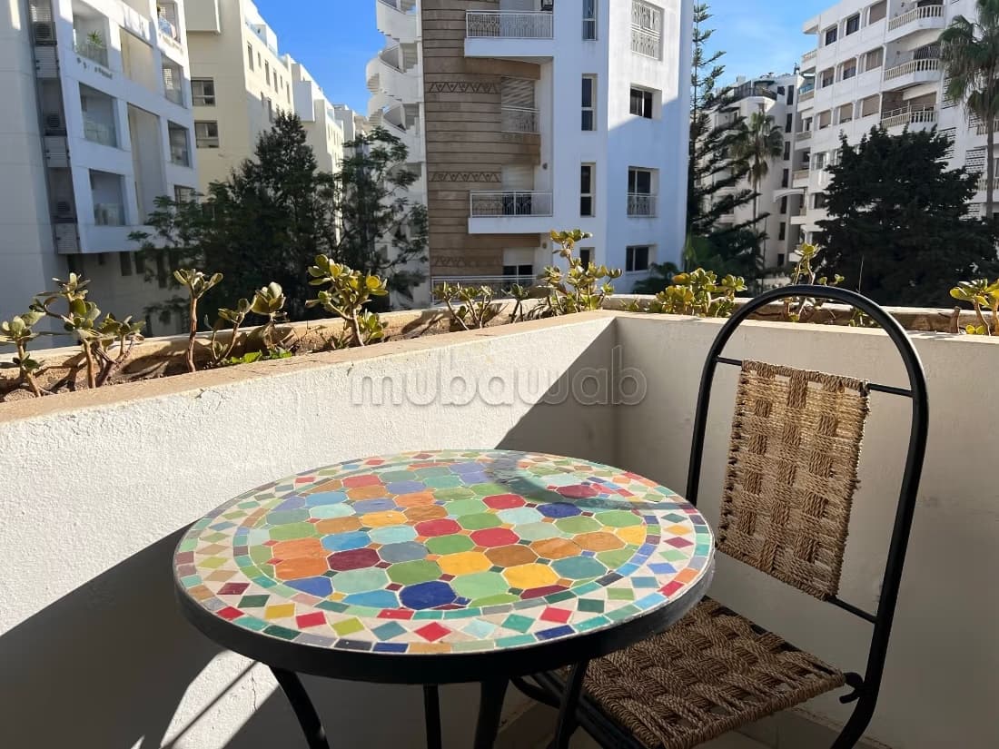 Location duplex 2 ch meublé haut agdal