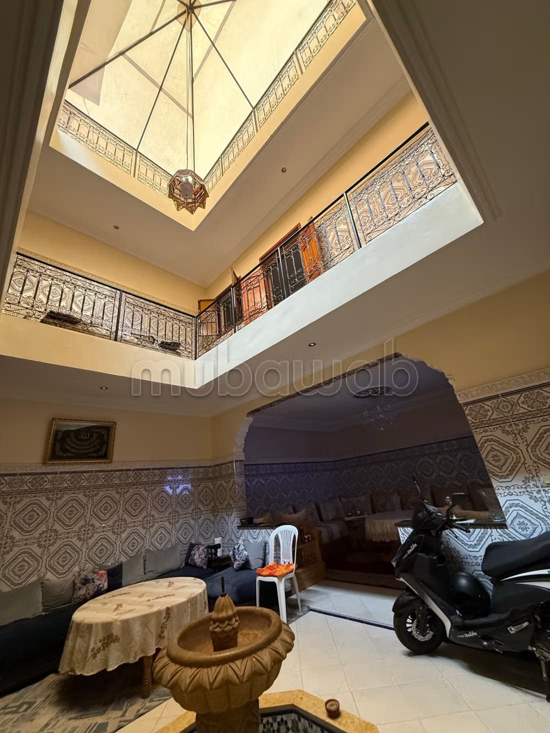 Vente d'un superbe riad à Riad Zitoun. 4 belles chambres