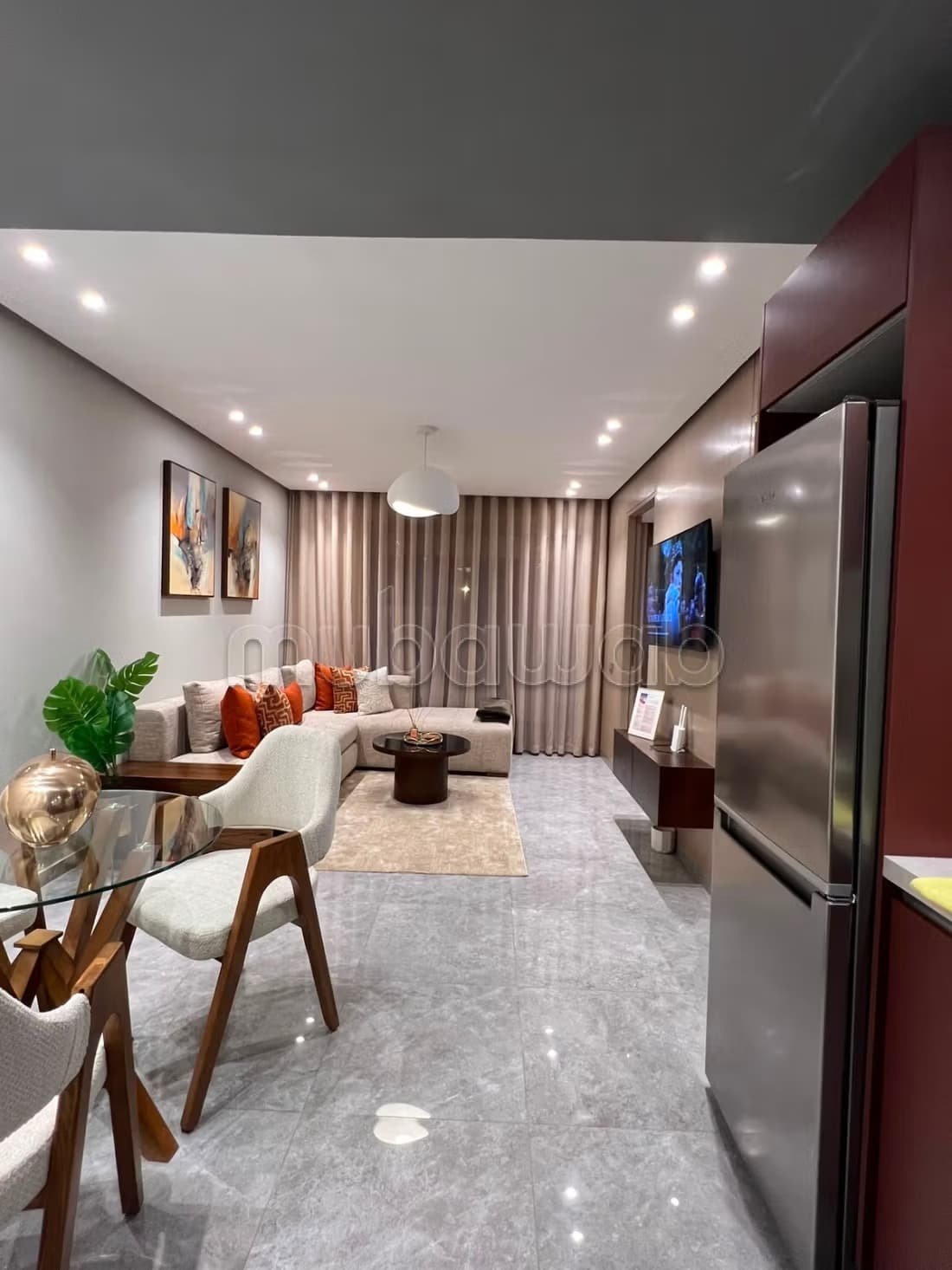 Bel appartement avec balcon vue dégagée à louer