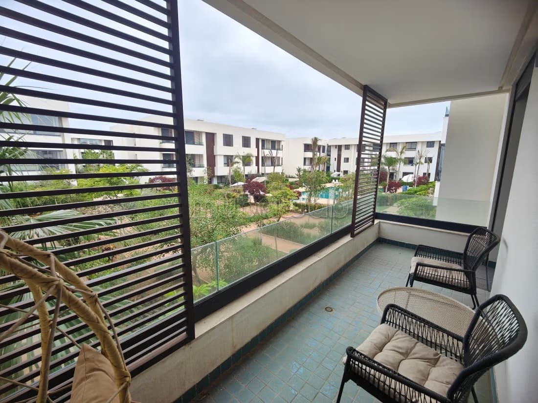 Appartement à vendre Ain Diab. 4 chambres. Meublé