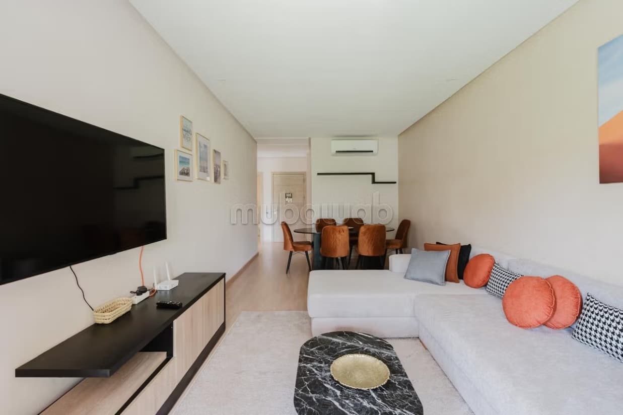 Superbe appartement à louer à Agdal. Superficie 78 m²