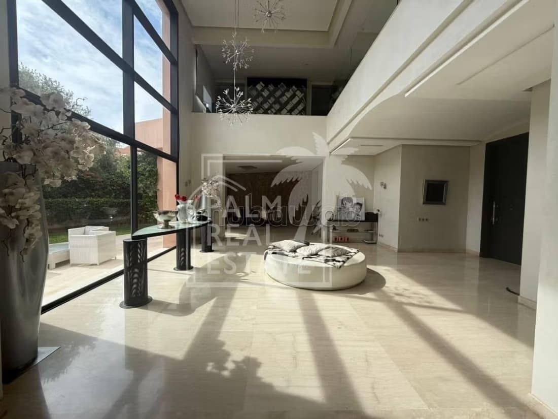 Exclusivité marrakech – targa, villa contemporaine de presti...