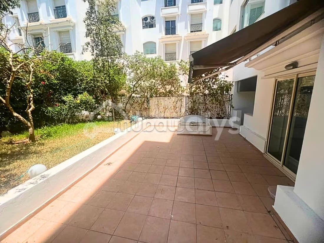 Appartement 2 ch avec grande terrasse Maarif Ext