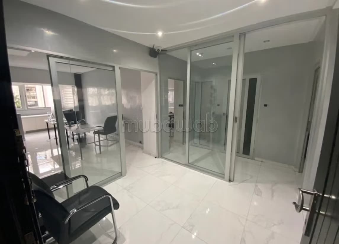 Location bureau équipé Boulevard Zerktouni