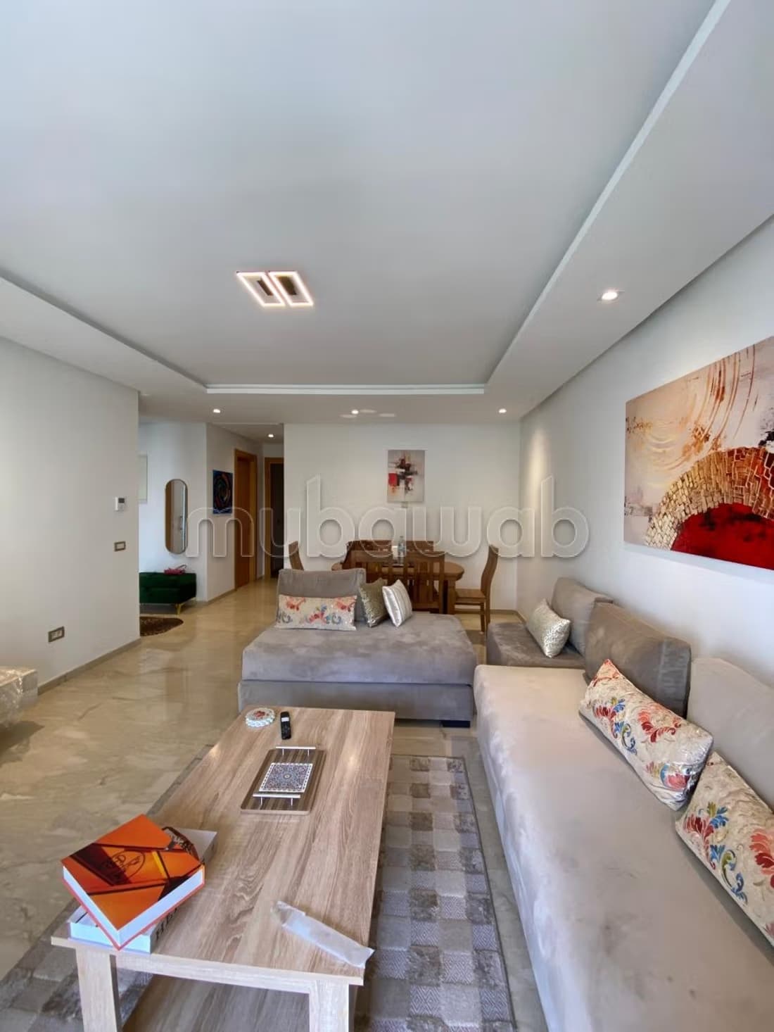 Appartement meublé avec jardin à louer les perles