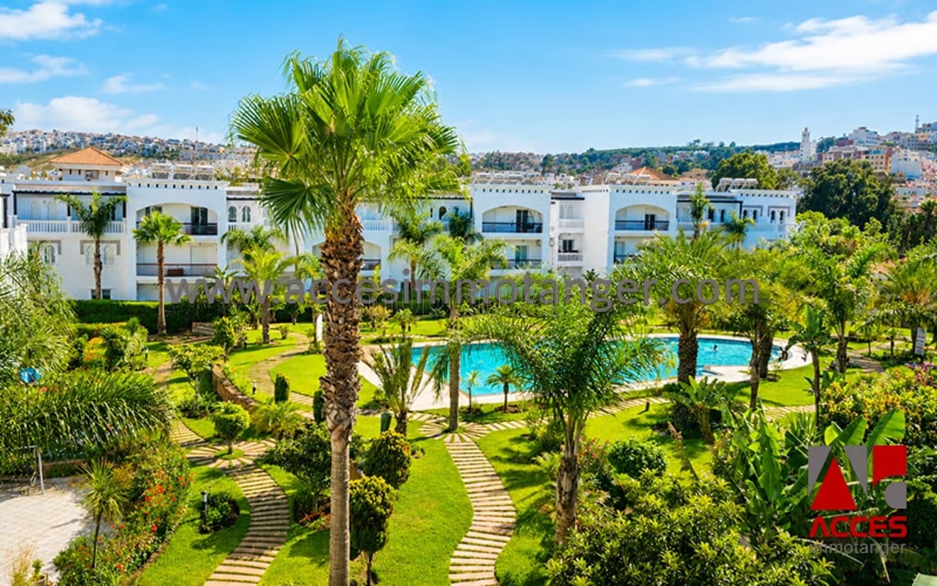 Superbe appartement à Tanger avec piscine à loué