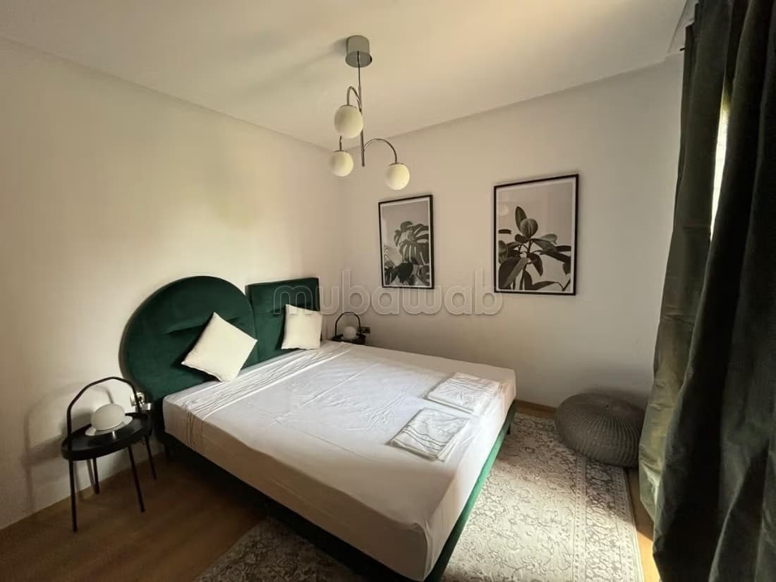 Location d'un appartement à Agdal. 2 chambres agréables. Bie...