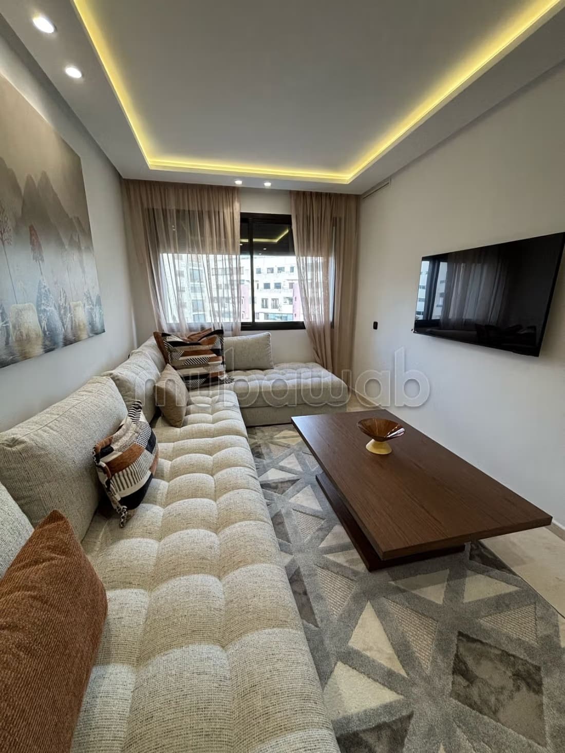 Très bel appartement en location à Riyad. 1 chambre. Meubl...