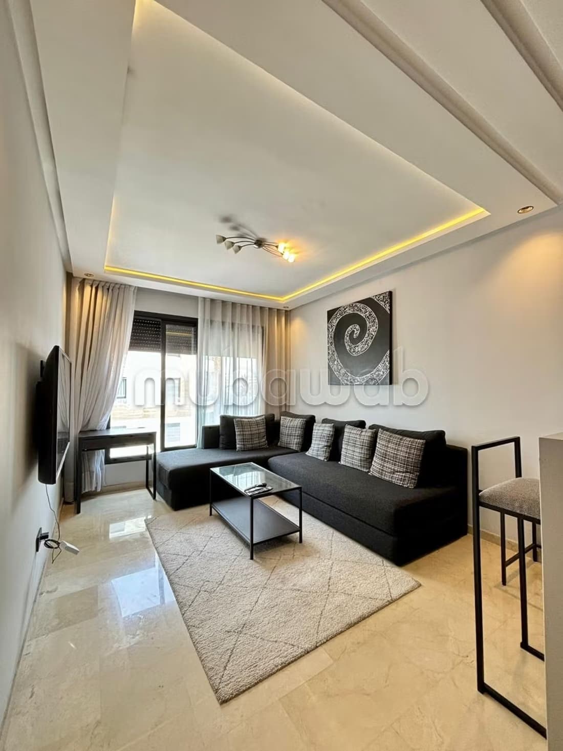 Appartement à louer à Palmier. 1 Pièce. Bien meublé
