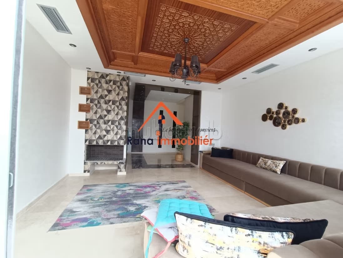 Appartement meublé à louer sur Hay Riad Prestigia