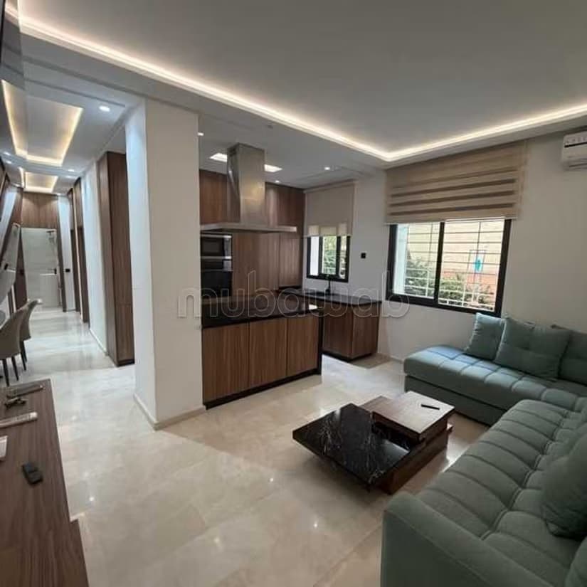 Appartement à Louer de 64.0 m² à Rabat, Quartier Administrat...