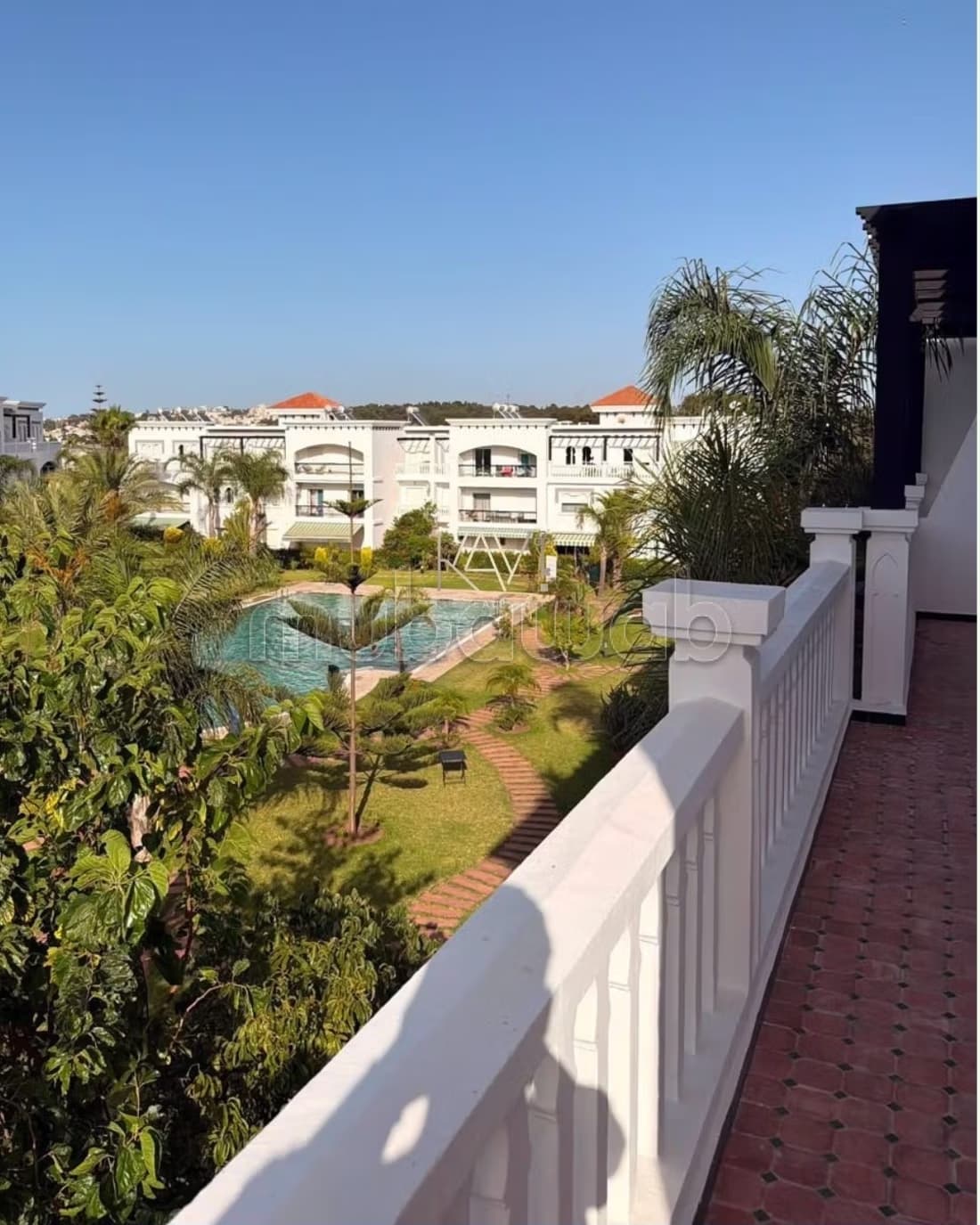Appartement vide à louer – Résidence avec piscine – Tanger