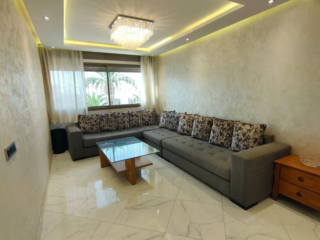 Appartement meublé moderne sur Hassan Rabat