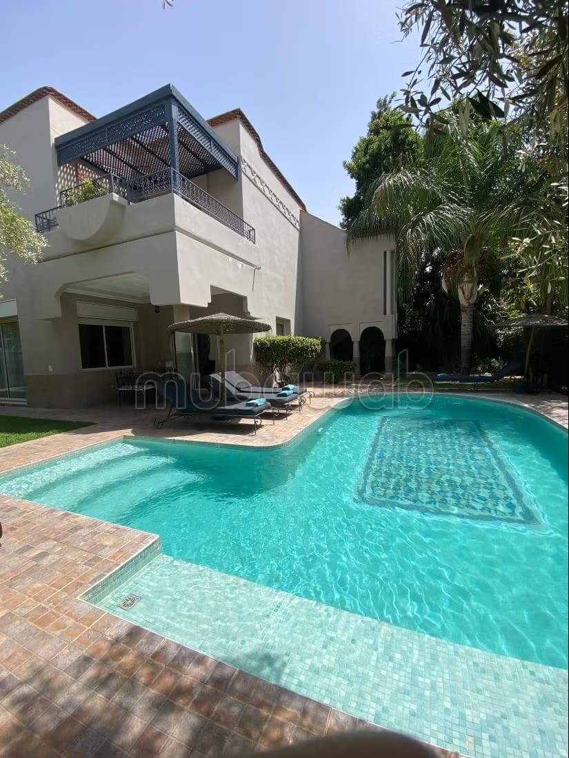 Villa à louer meublée Residence Securisée