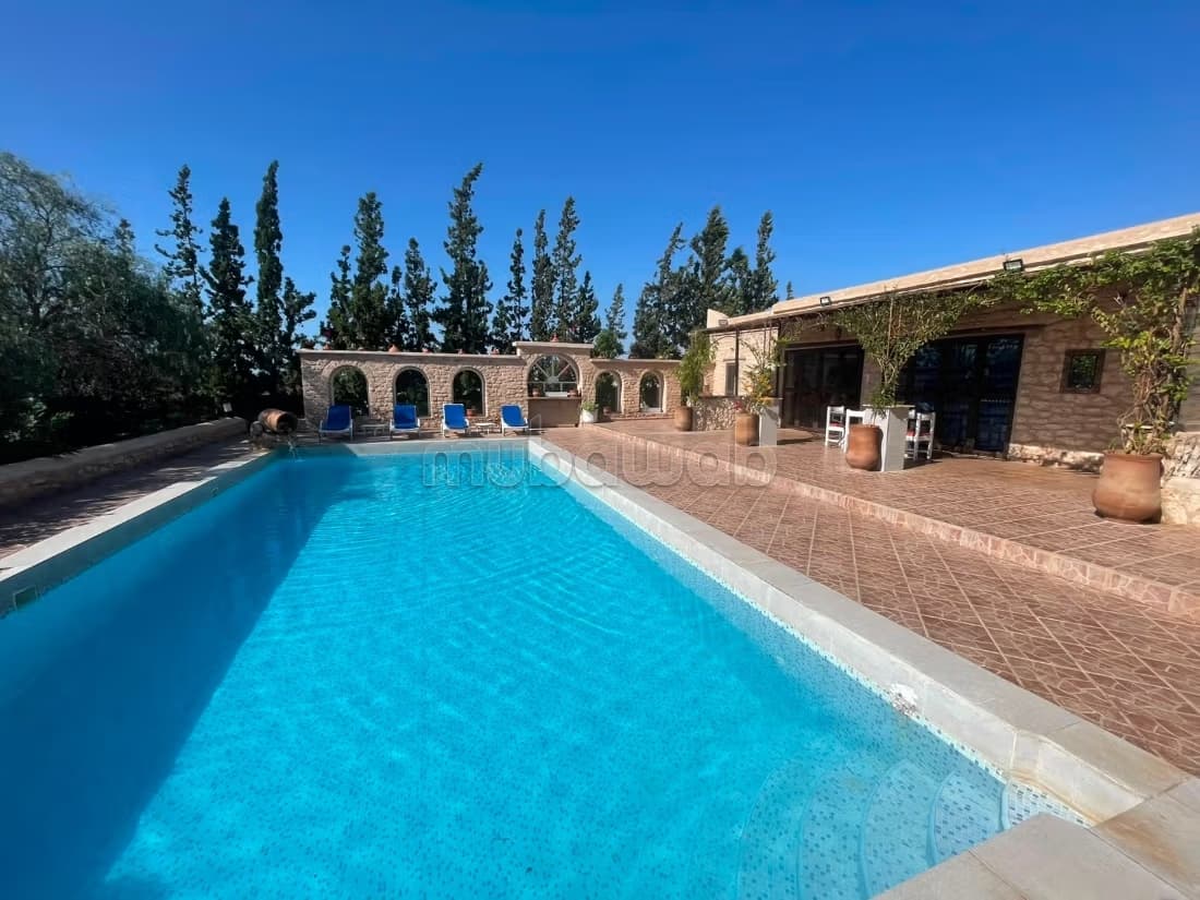 Villa d'exception en lisière de forêt d'arganiers