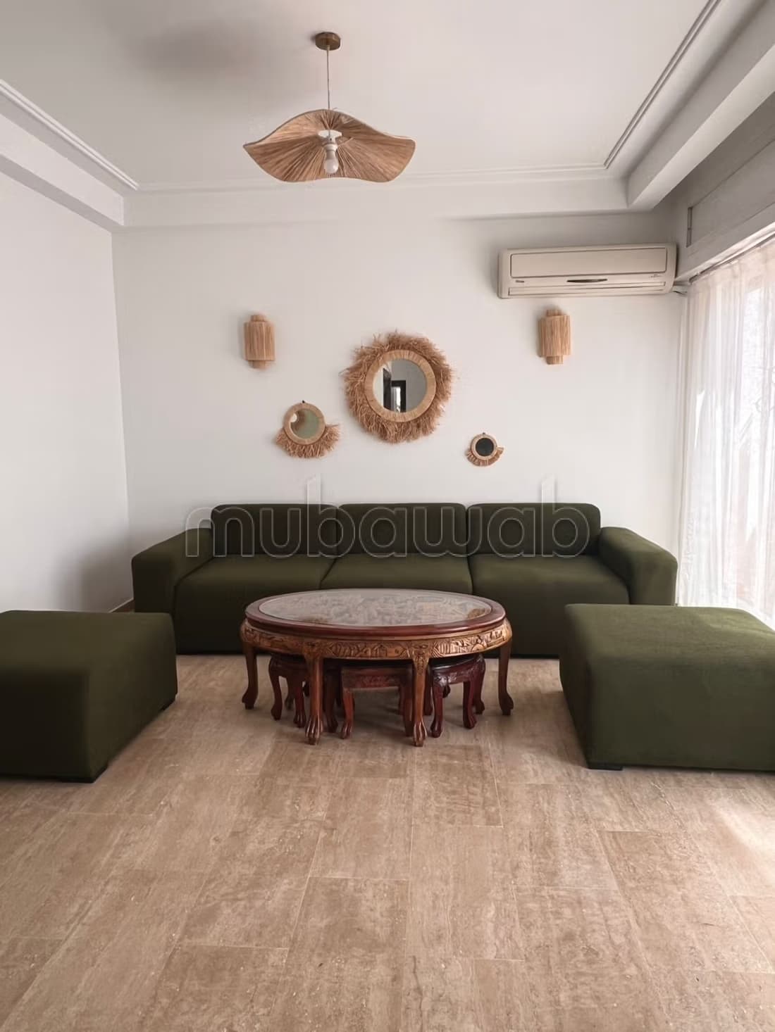 Magnifique appartement meublé à louer sur Hassan