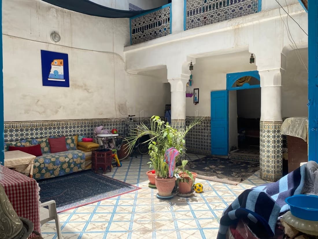 Riad 134 m² au sol Mouassine, fort potentiel