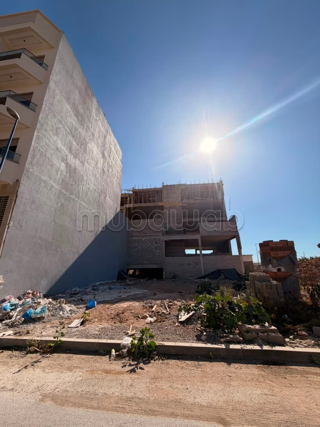 Terrain à perla bouskoura. Surface de 250 m²