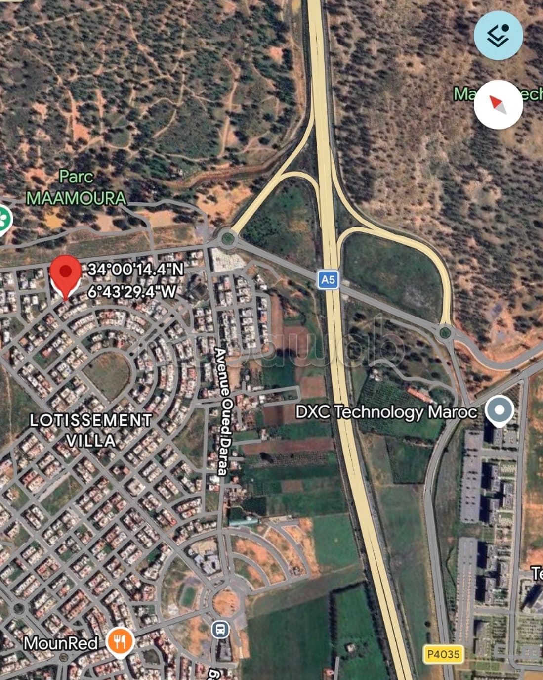 Lot de terrain villa 307