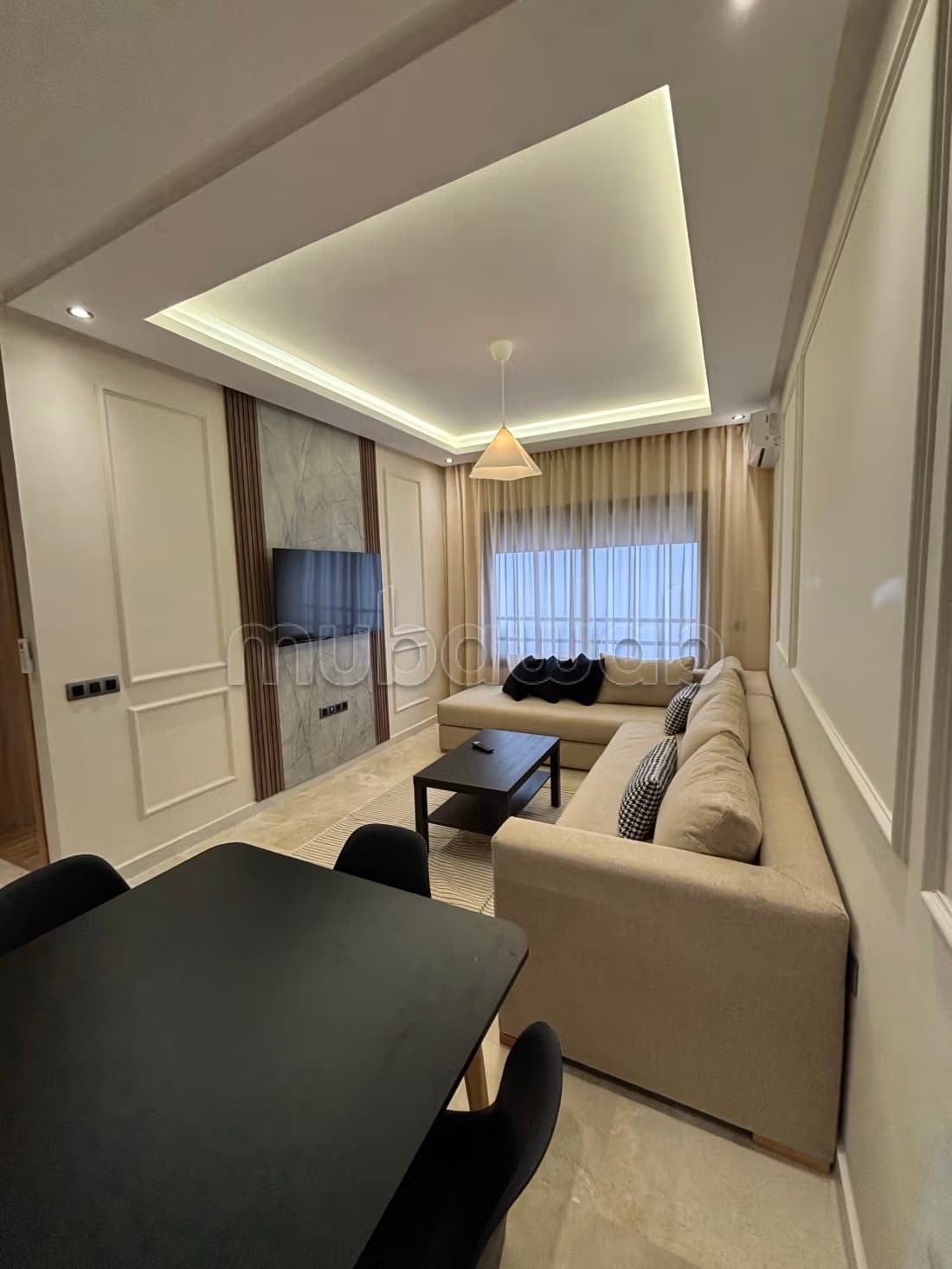 Appartement à louer à Les Hôpitaux. 2 pièces. Meublé