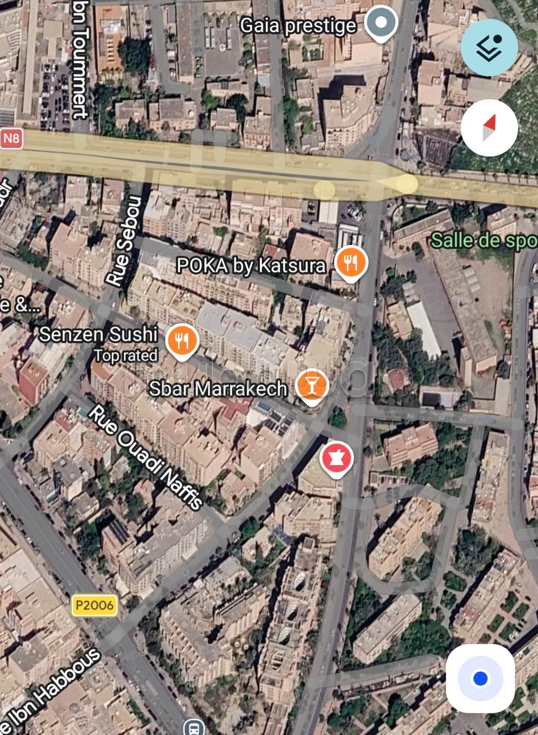 Terrain 520m R5 à Gueliz Marrakech