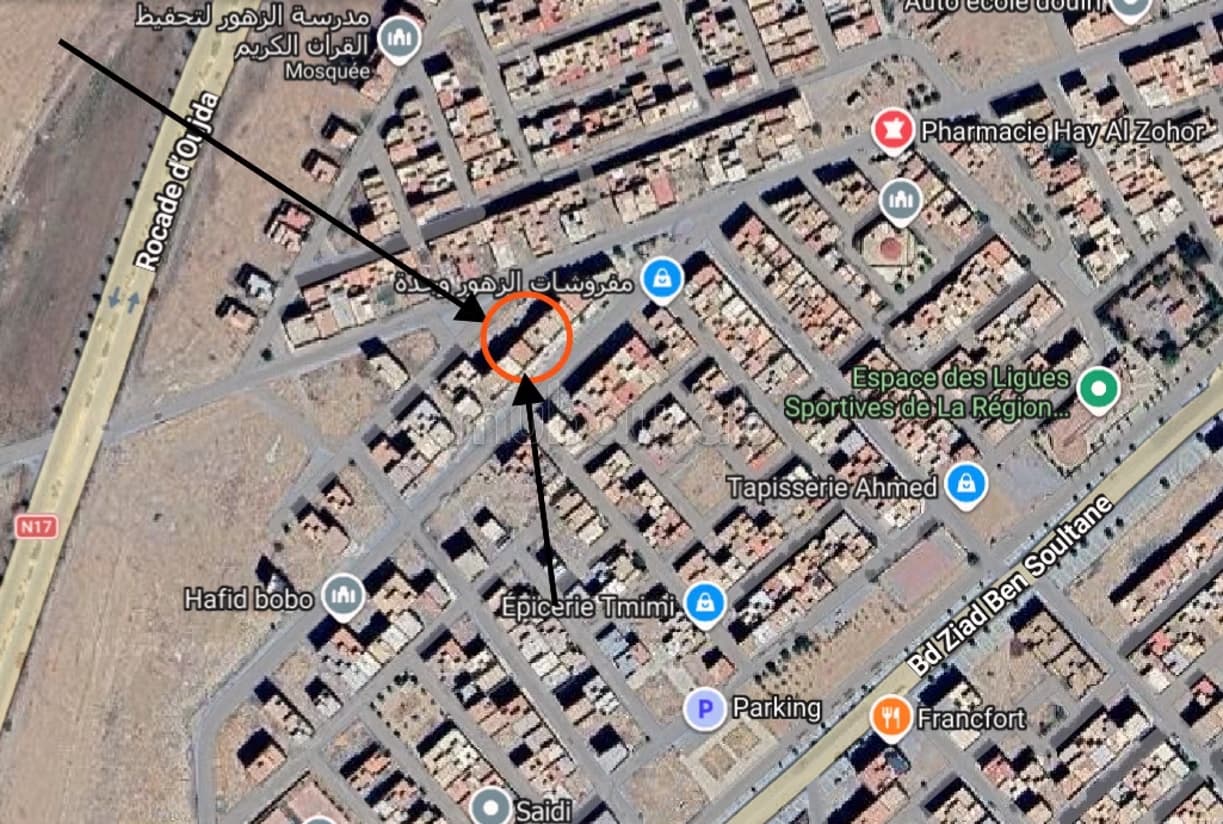 Dépot de 117m² à louer dans le quartier des fleurs, Oujda