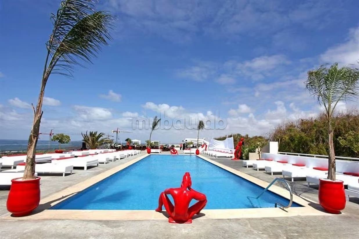 Hôtel d'exception à vendre Dar Bouazza vue sur mer