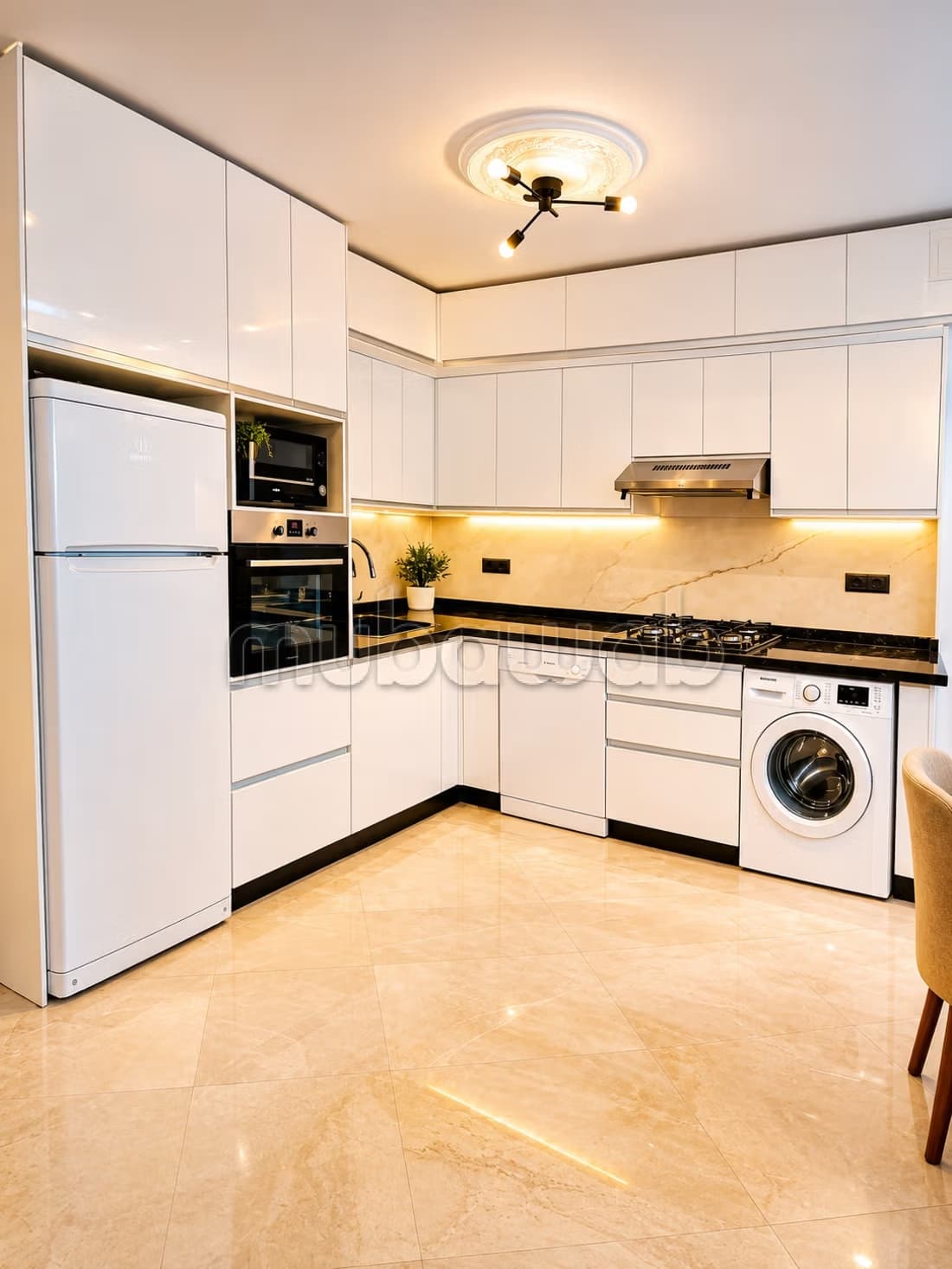 Appartement à louer dans le quartier Houda. 2 pièces magnifi...