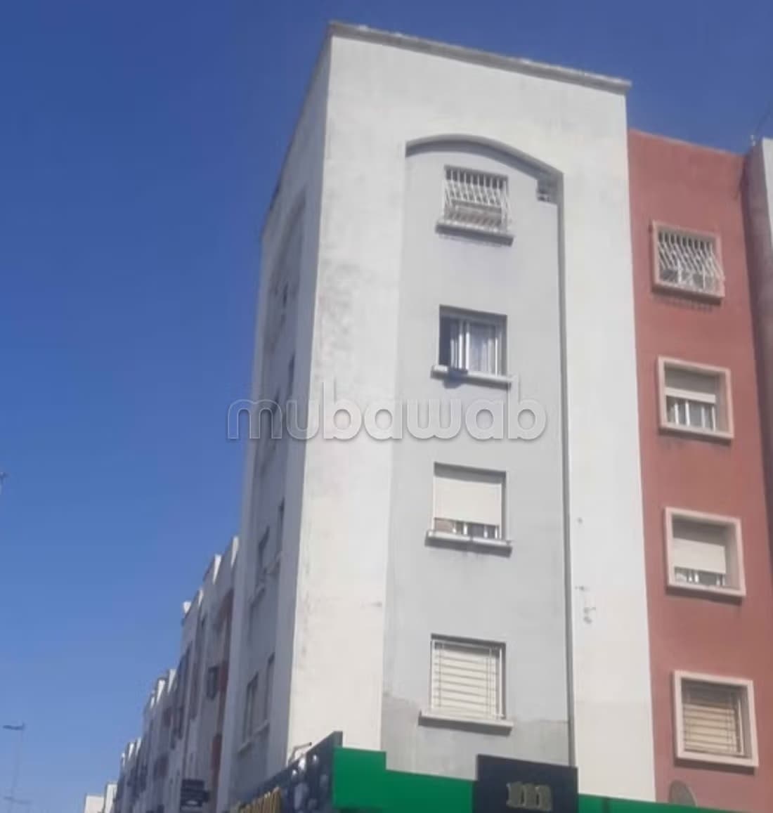Immeuble Douha, le jardin, rue de la base aérienne Salé