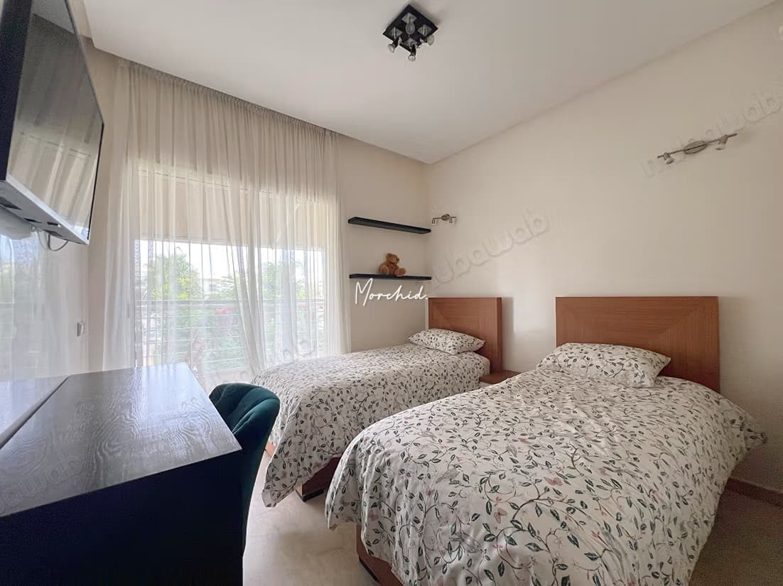 Ain diab, casablanca appartement meuble à louer résidence fe...