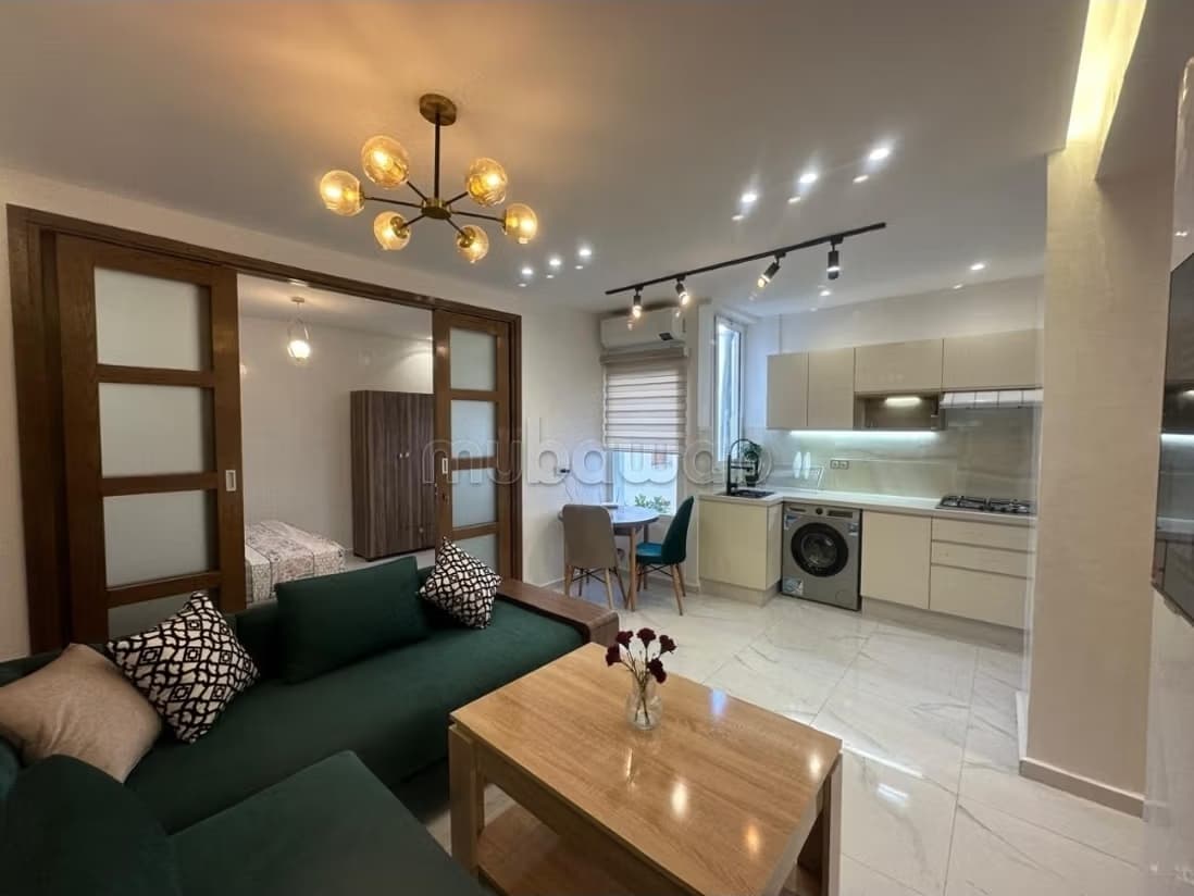 Appartement F2 meublé à louer sur agdal