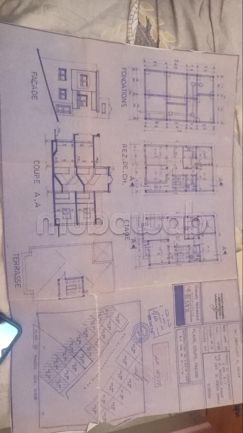 Appartementà Tetoune spacieux de 100 m² a ventre