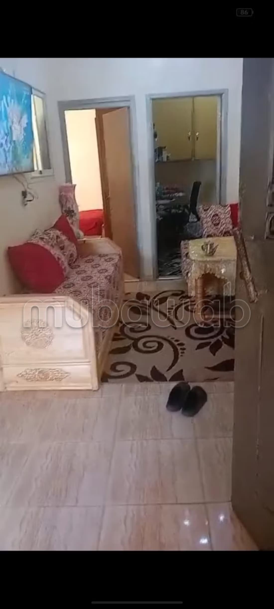 Bel appartement à vendre à Ouled Moussa. 2 pièces. Salon tra...