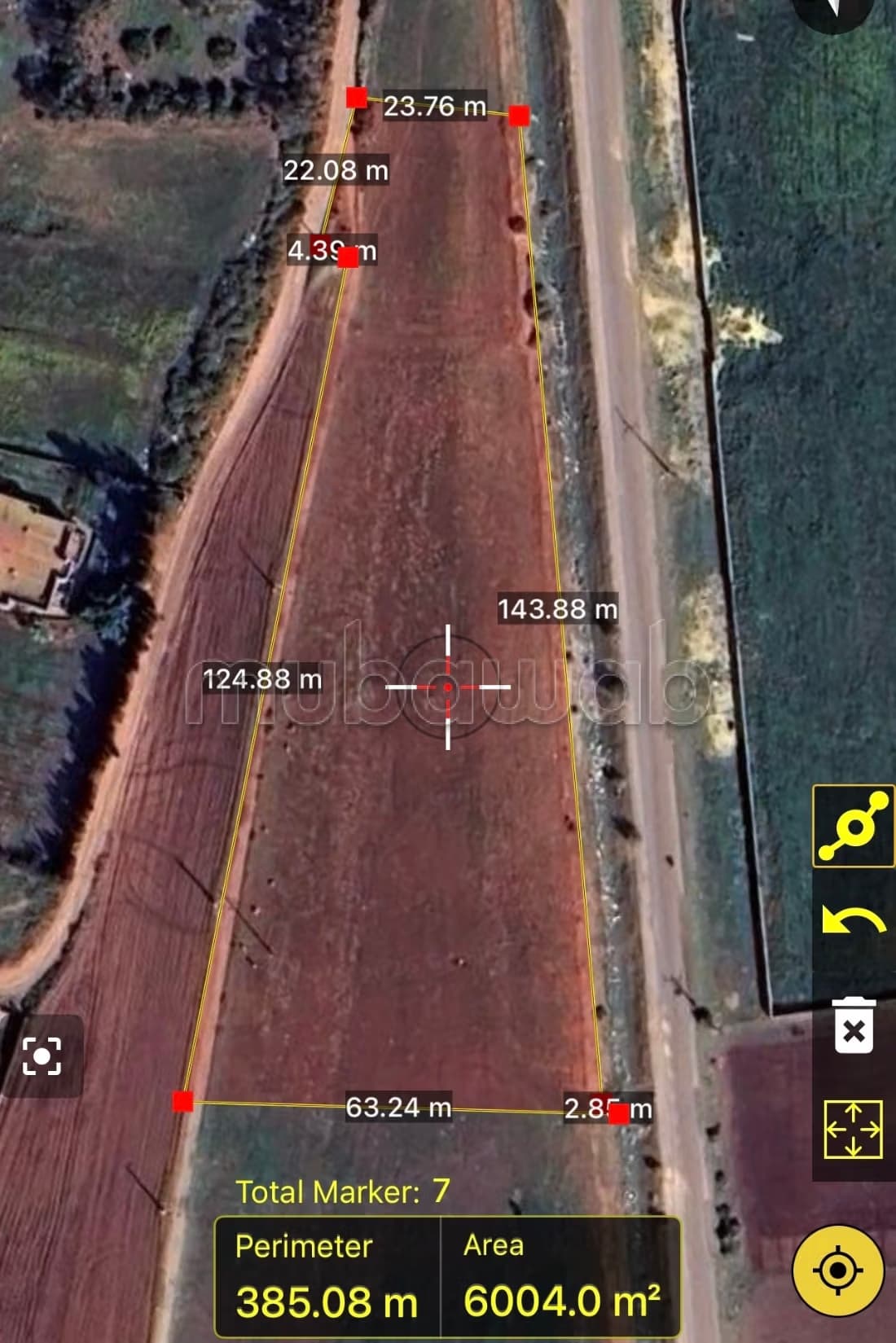 Vente de terrain Surface totale 6000 m²