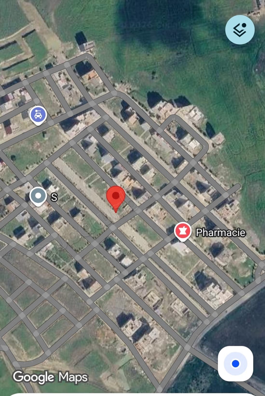 Terrain à vendre, lotissement El-Zamouri. Superficie 115 m²