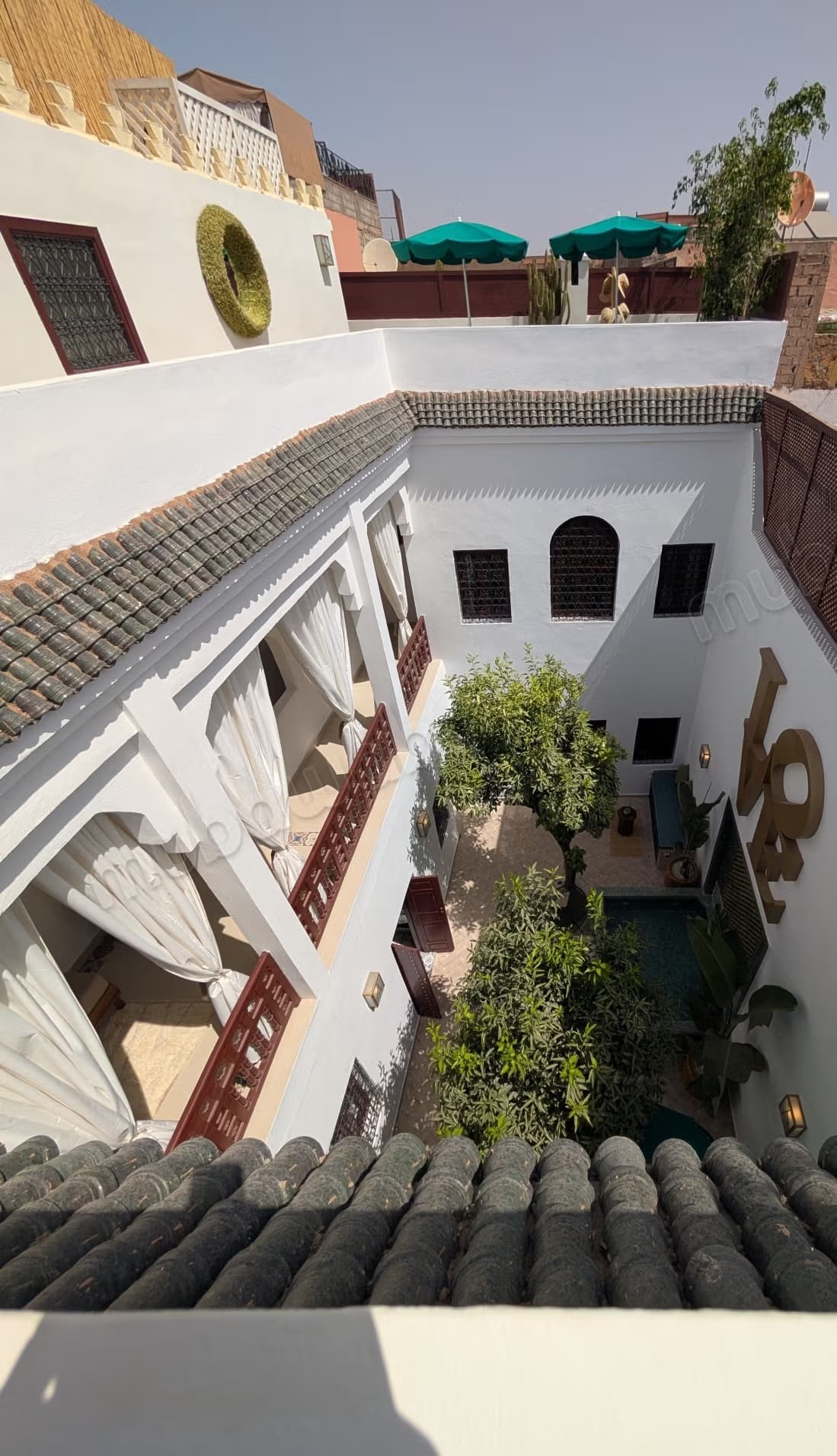 Superbe riad a vendre 300 m2 dar el bacha titré