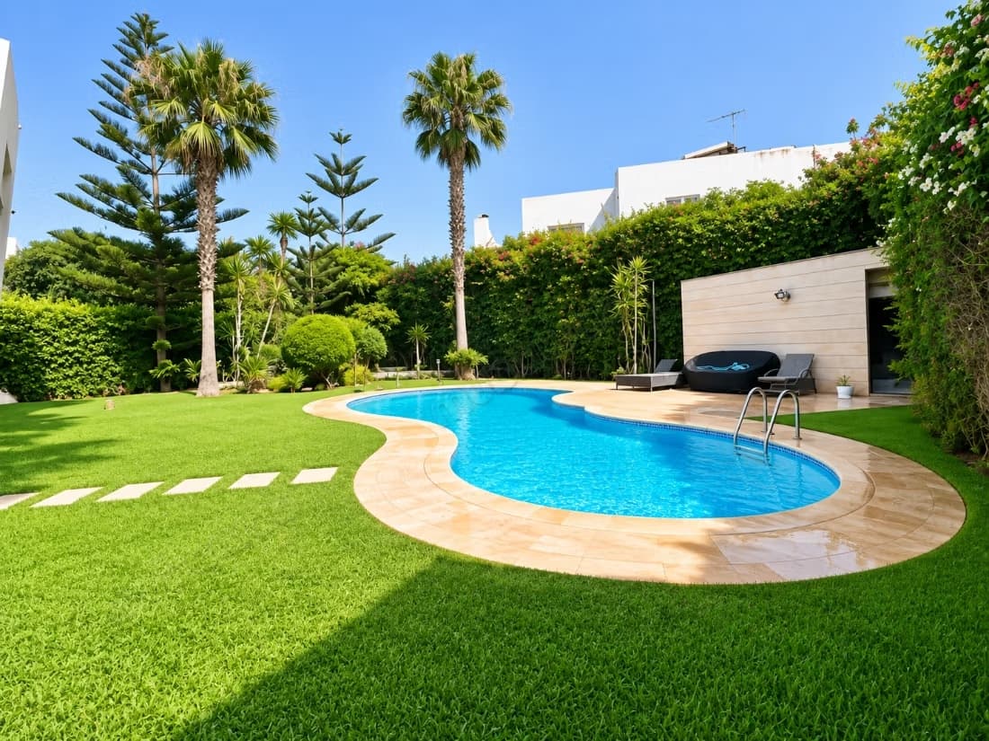 Somptueuse Villa meublée de 1000 M2 a louer sur Californie a...