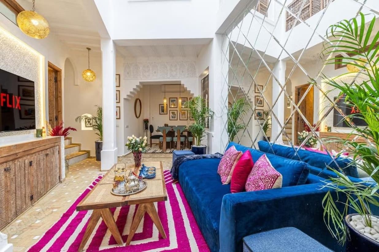 Riad rénové titré à vendre Riad Zitoun