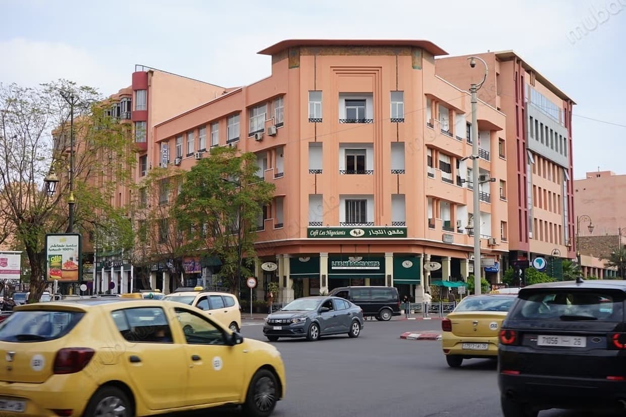 Grand appartement bien placé sur Gueliz