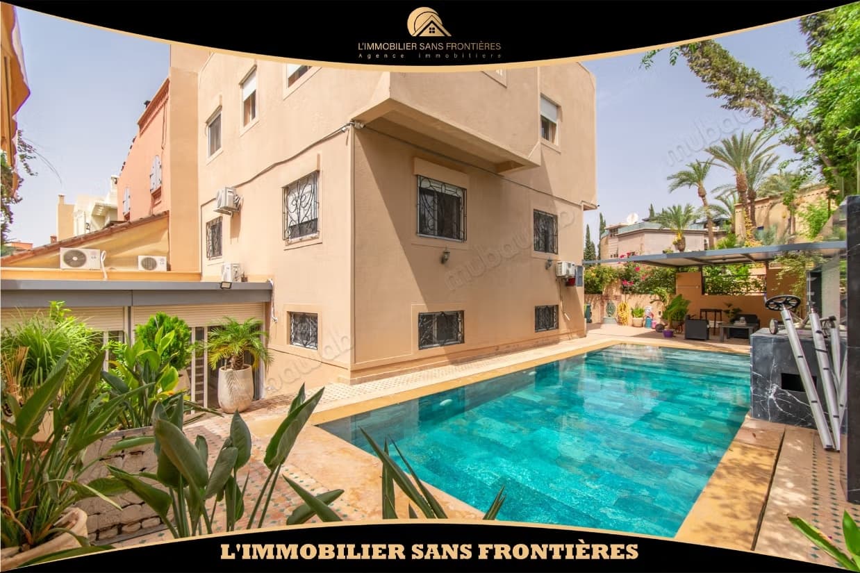 Villa vide à vendre à Targa, Marrakech – Piscine privée – Te...