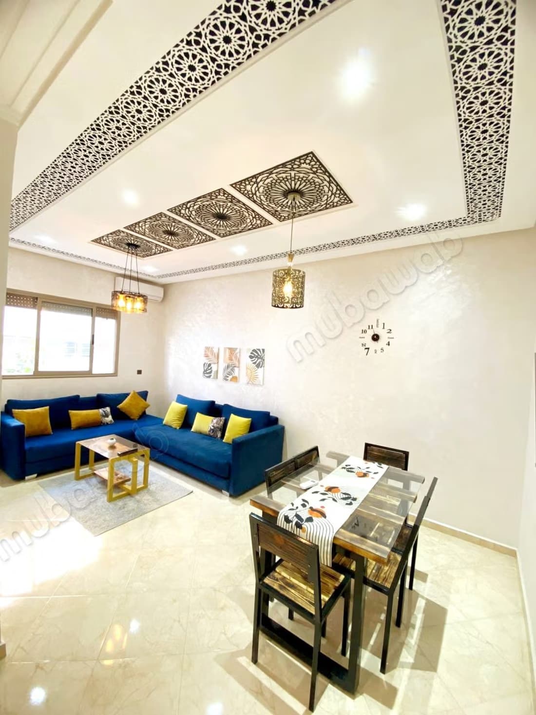 Appartement meublé à louer quotidiennement pour les familles