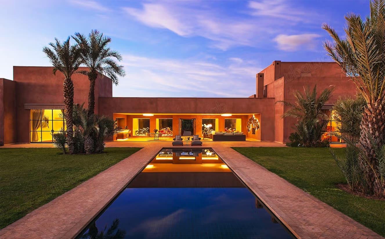 Villa splendide route de Ouarzazte vue sur l'Atlas