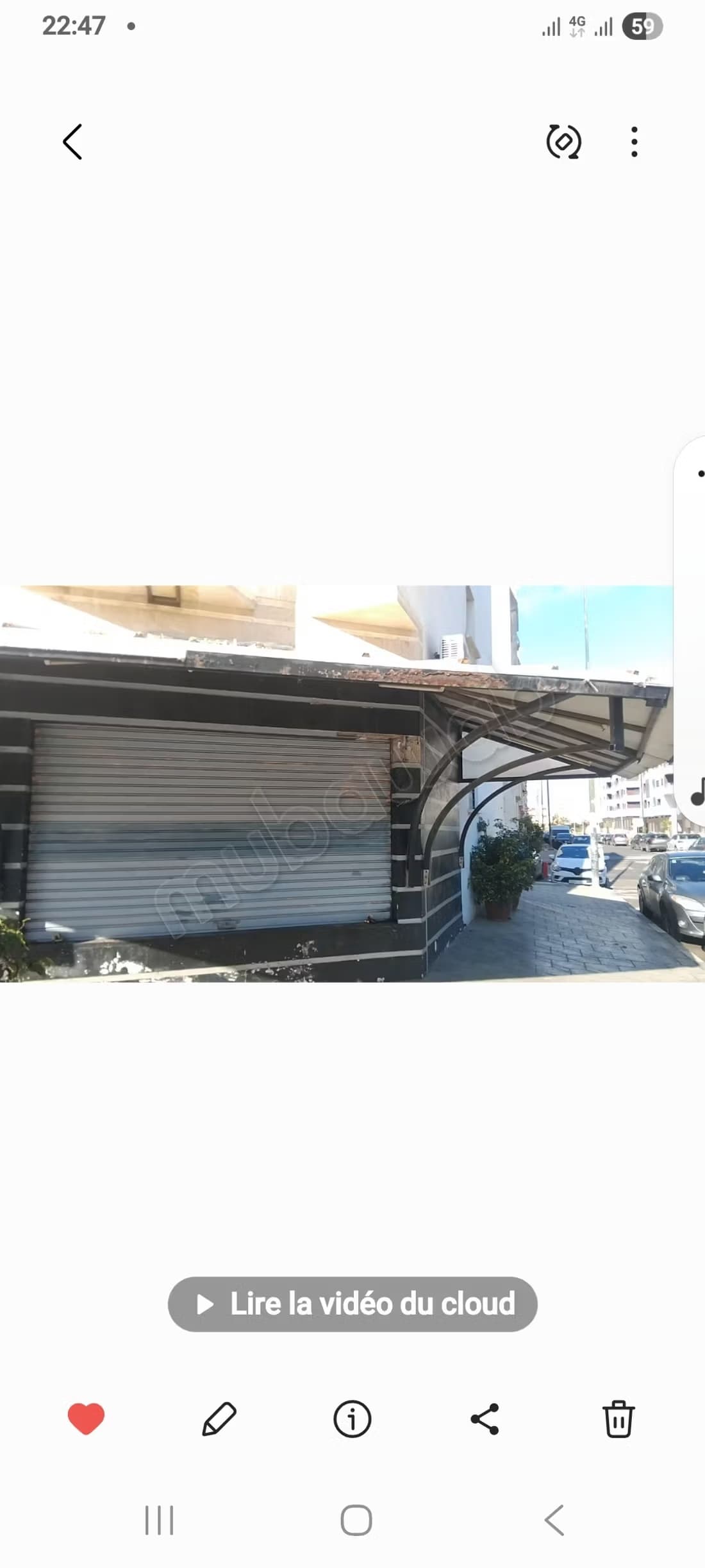 Vente magasin