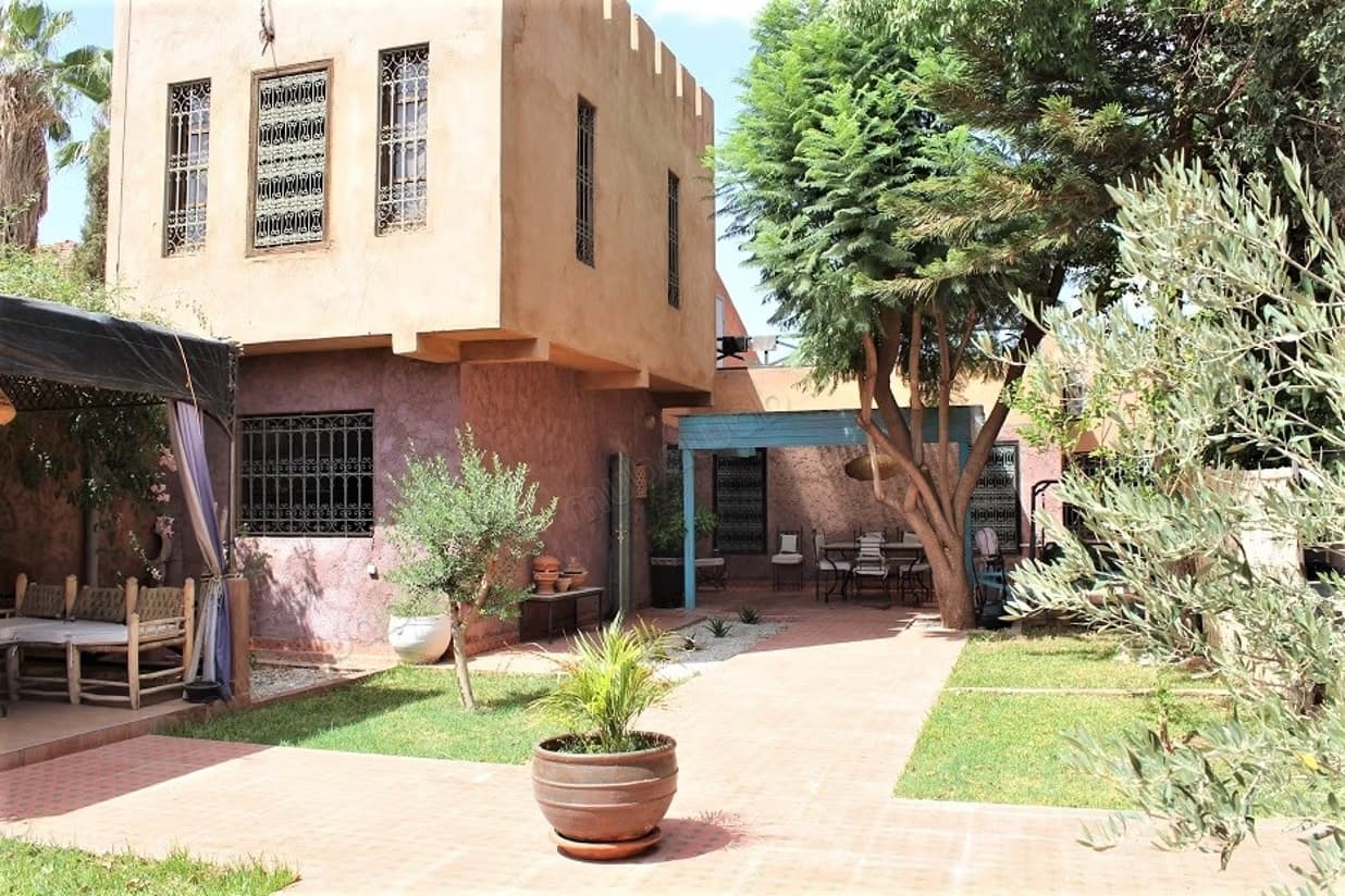 A Decouvrir cette agréable villa kasbah